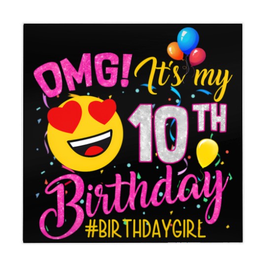 Omg It'S My 10Th 10 Mahjong Mats