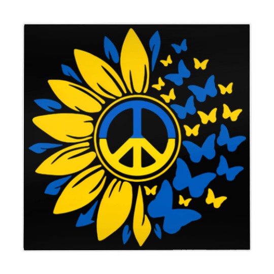 Sunflower Ukraine Ukrainian Flag Ukraine Flag Prid Mahjong Mats