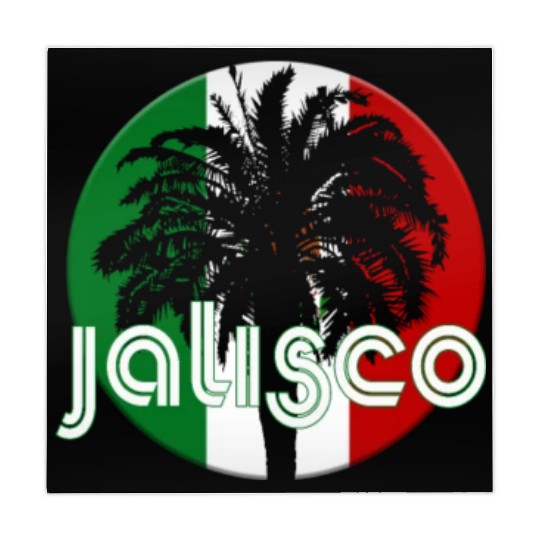 Jalisco Mexico Flag Native Palm Tree Mexican Mahjong Mats
