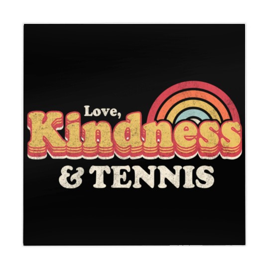 Tennis Love Kindness And Tennis Mahjong Mats