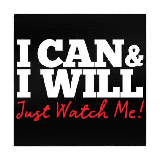 Positive Affirmation I Can I Will Just Watch Me Mahjong Mats