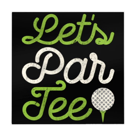 Let'S Par Golf Player Golfer Dad Papa Mahjong Mats