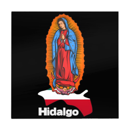 Virgen De Guadalupe With Hidalgo Mexico Mahjong Mats