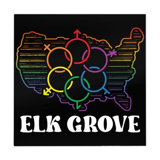 Elk Grove Pride Month Pride Flag LGBT Community LG Mahjong Mats