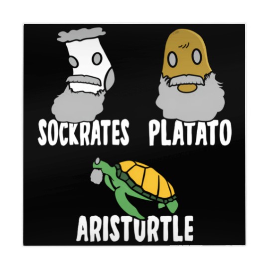 Philosophy Socrates Plato Aristotle Meme For Philo Mahjong Mats