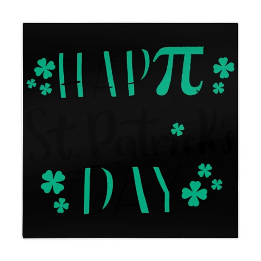 Pi Math Teacher Happy St PatricDay Mahjong Mats
