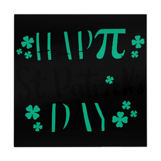 Pi Math Teacher Happy St PatricDay Mahjong Mats