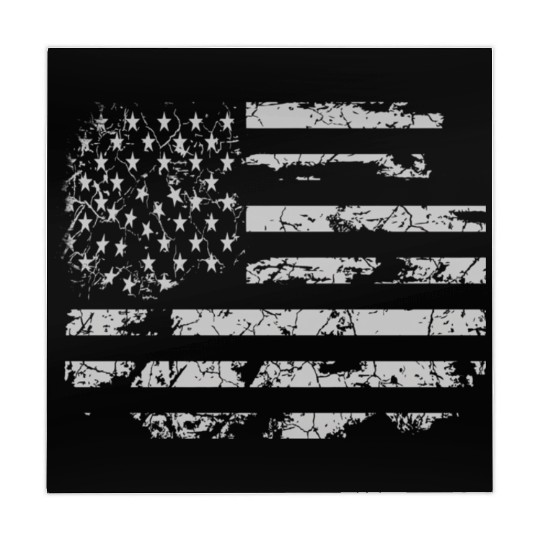 Distressed Usa Flag Mahjong Mats