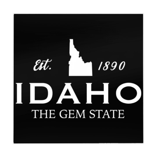 Idaho Est 1890 The Gem State Us Mahjong Mats