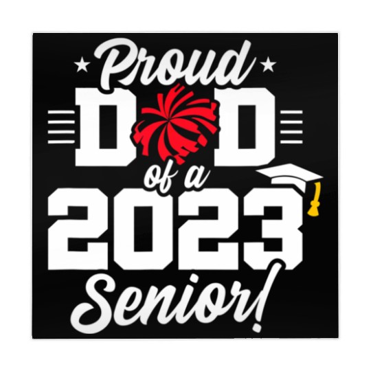 Senior Year - Cheerleading Dad - Class of 2023 - S Mahjong Mats