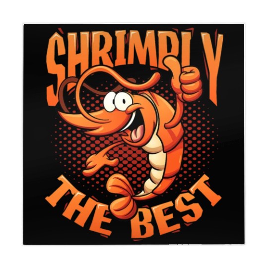 Shrimply The Best Aquarist Shrimp Farmer Mahjong Mats