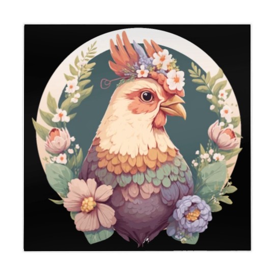 Cottagecore Cute Pet Chicken Farm Animal Mahjong Mats