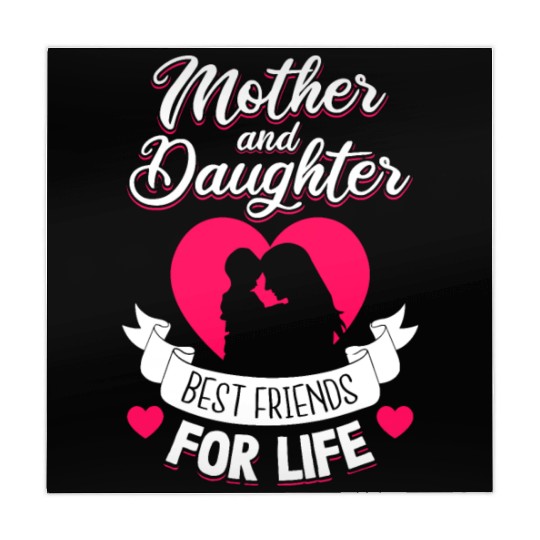 Mother and Daughter Best Friends for Life Mothers Mahjong Mats