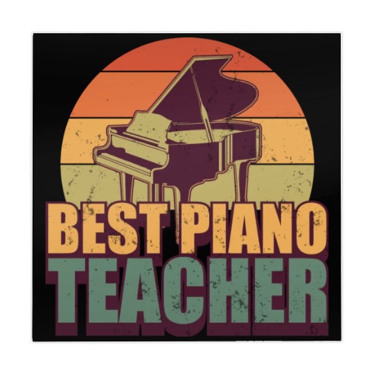 Retro Pianist Best Piano Teacher Mahjong Mats