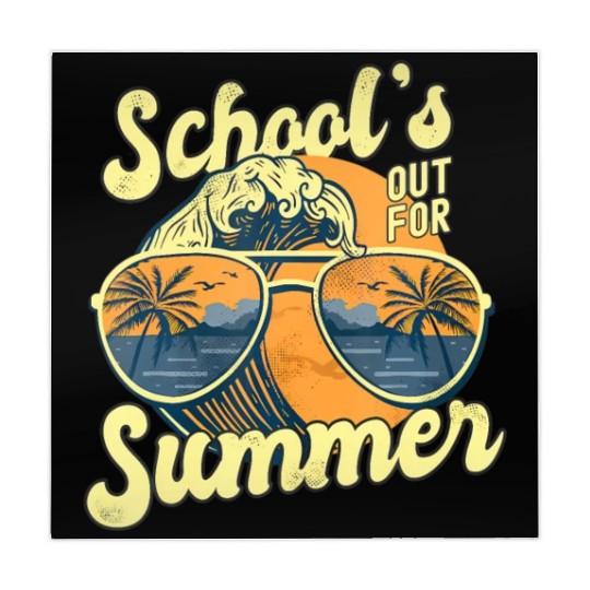 Schools Out For Summer For Teacher Cool Last Day V Mahjong Mats