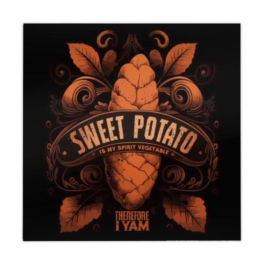 Sweet Potato is My Spirit Vegetable Mahjong Mats