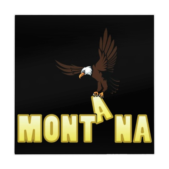 Bald Eagle Bird In Montana Mahjong Mats