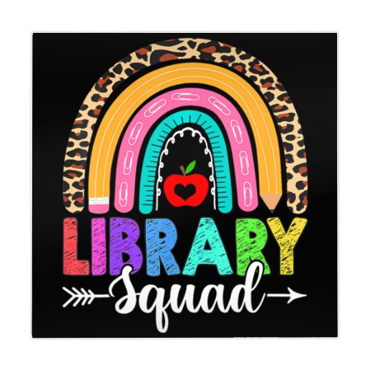Library Squad Rainbow Leopard Teacher Back To Scho Mahjong Mats