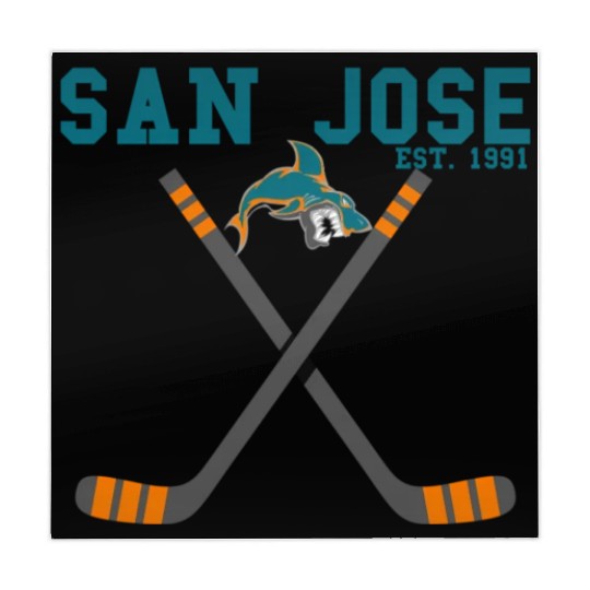 San Jose Sports Team Est 1991 Novelty Athletic Mahjong Mats