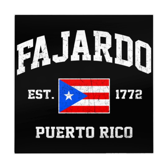 Fajardo Puerto Rico Boricua Flag Athletic Style Mahjong Mats