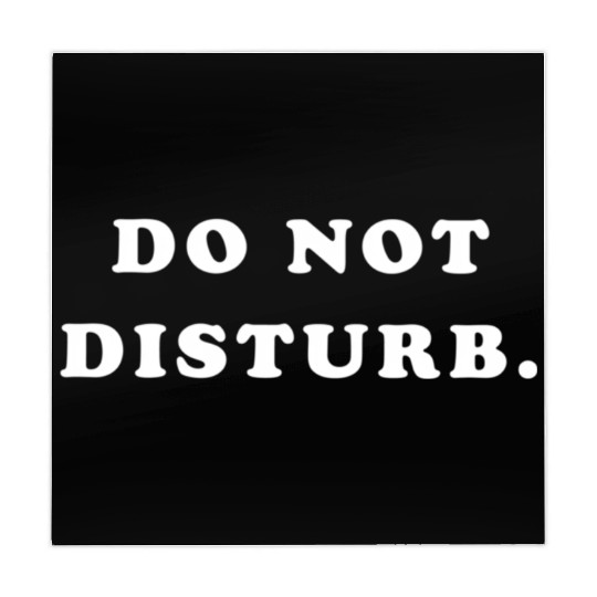 Do Not Disturb Mahjong Mats