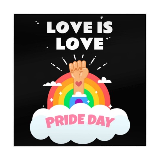 Love is Love Gay Pride Month LGBTQ Rainbow Mahjong Mats