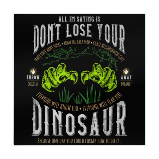 Don'T Lose Your Dinosaur Step Brothers Mahjong Mats