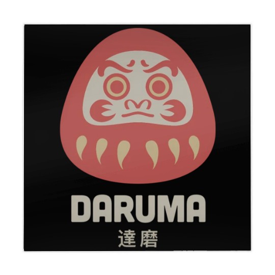 Daruma Doll Japan Zen Buddhism Daruma Mahjong Mats