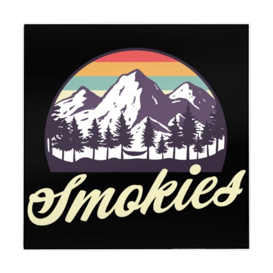 Retro Lake Tahoe Mountains Distressed Mahjong Mats