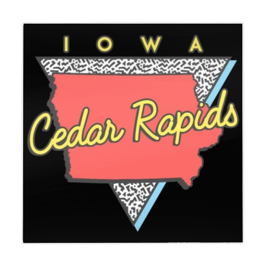 Cedar Rapids Iowa Triangle Ia City Mahjong Mats