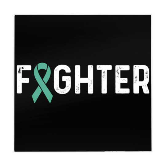 Ovarian Cancer Awareness Products Teal Ribbon Mahjong Mats