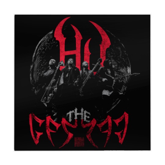 The Hu - Band Front Back Print Mahjong Mats