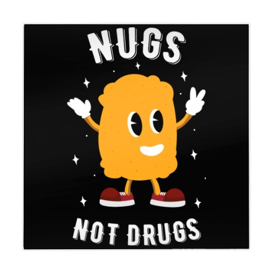 Nugs Not Drugs Chicken Nuggets Lover Mahjong Mats