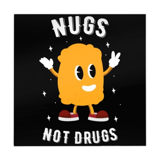 Nugs Not Drugs Chicken Nuggets Lover Mahjong Mats