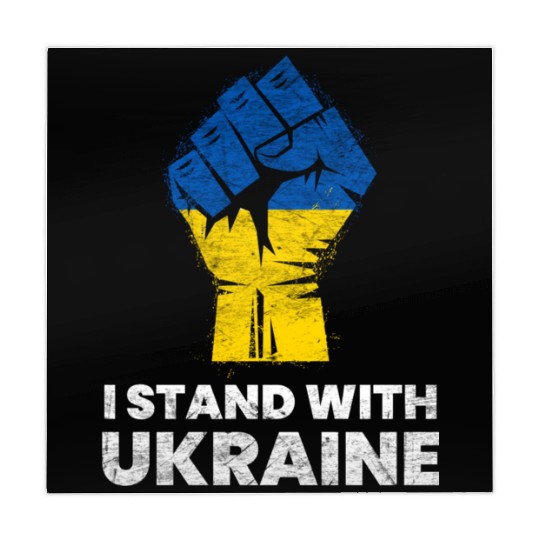 Ukrainian Flag I Stand With Ukraine Flag Mahjong Mats
