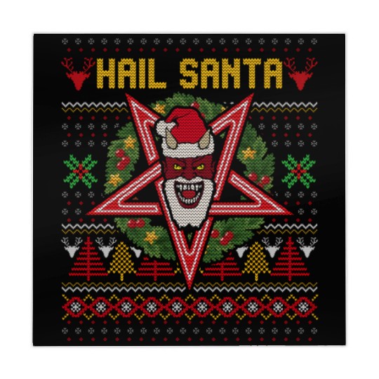 Hail Santa Weird Mahjong Mats