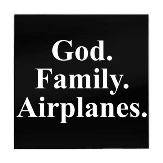 God Family Airplanes Aviation Mahjong Mats