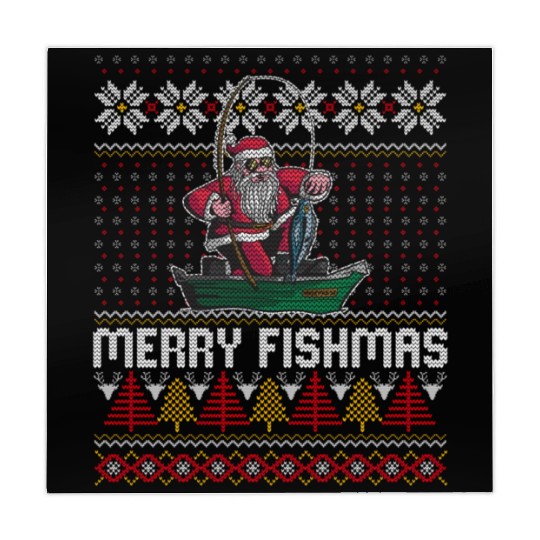 Merry Fishmas Ugly Mahjong Mats