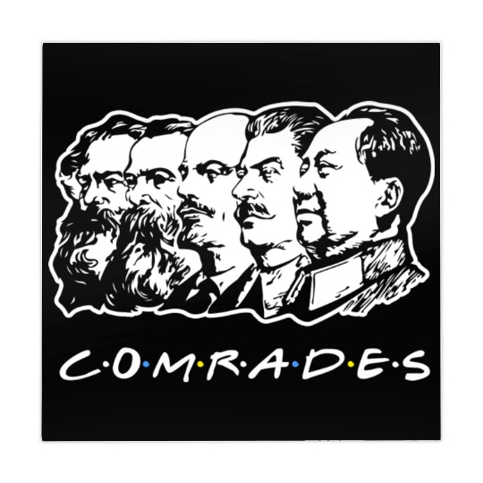 Communist Comrades Friends Mahjong Mats