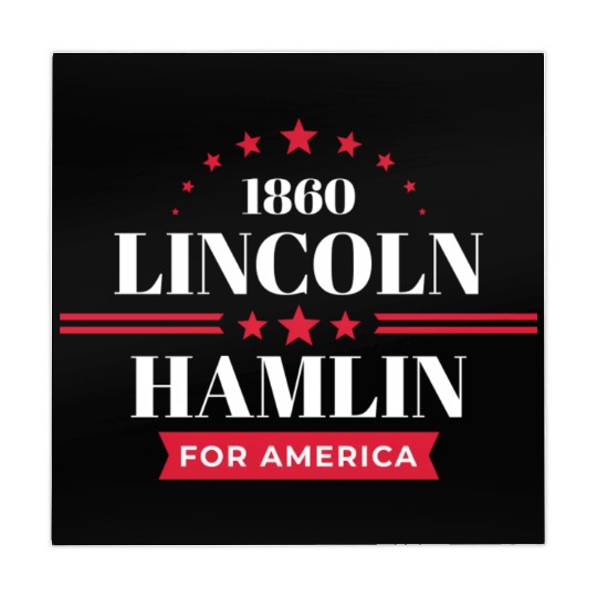 Abe Lincoln 1860 Republican Campaign Mahjong Mats