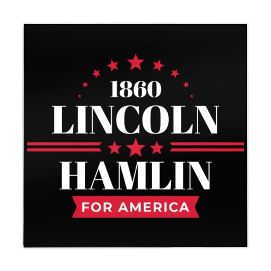 Abe Lincoln 1860 Republican Campaign Mahjong Mats