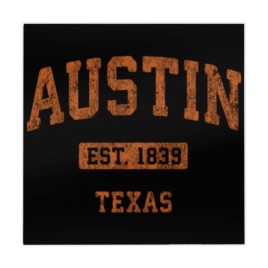 Austin Texas Tx Athletic Sports Mahjong Mats