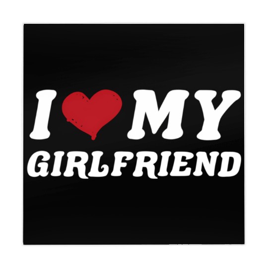 I Love My Girlfriend I Heart My Girlfriend Mahjong Mats