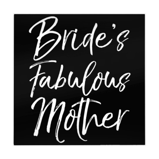Bride'S Fabulous Mother For Mom Wedding Mahjong Mats