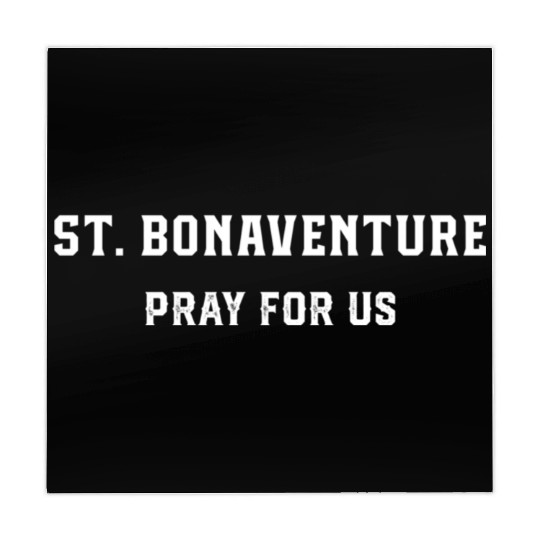 St Bonaventure Religious Catholic Saint Mahjong Mats