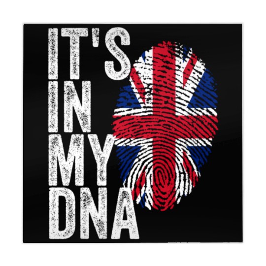 It'S In My Dna Uk Union Jack England Flag Eu Mahjong Mats
