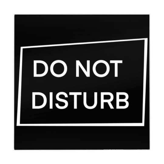 Do Not Disturb Mahjong Mats