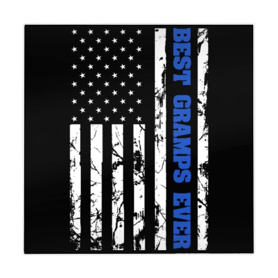 Best Gramps Ever Us Flag Patriotic Grandfather Mahjong Mats