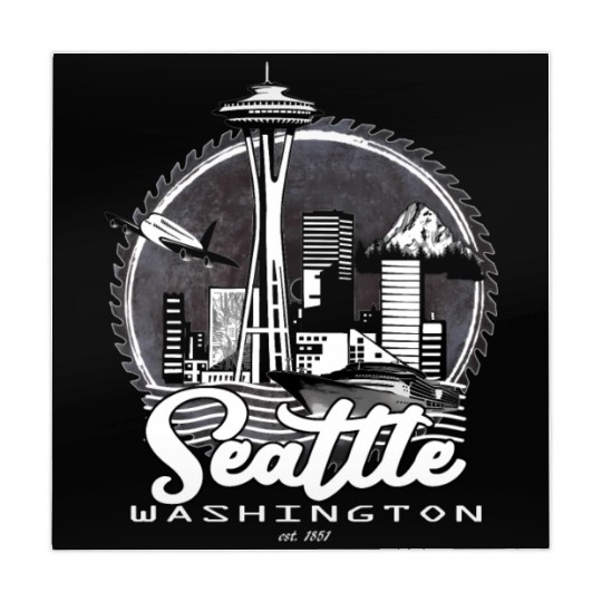 Seattle Pacific Northwest Emerald City Mahjong Mats