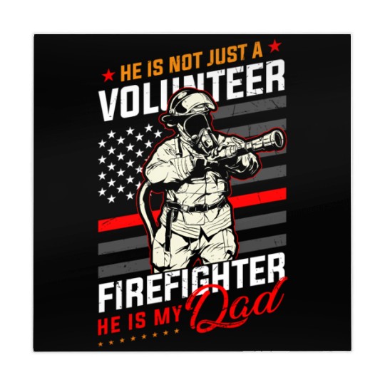 Proud Firefighter In A Fire Brigade Or Proud Mahjong Mats